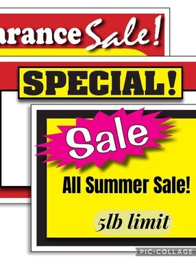 ALL SUMMER CLEARANCE!
